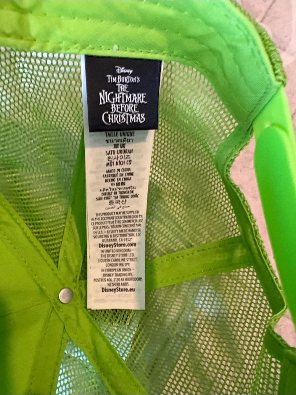 Disney Parks Oogie Boogie Trucker Hat